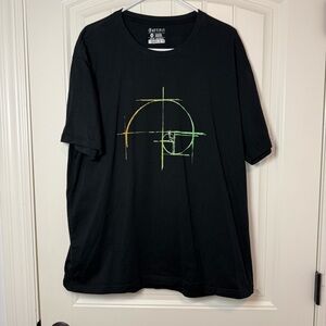 Black Graphic Men's T-Shirt